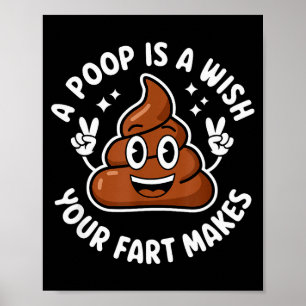 Op Emoticon A Op Ist Ein Wunsch, Den Dein Furz Mac Poster