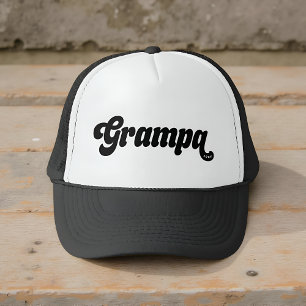 Opa 20XX Retro-Vibe-Typografie  Truckerkappe