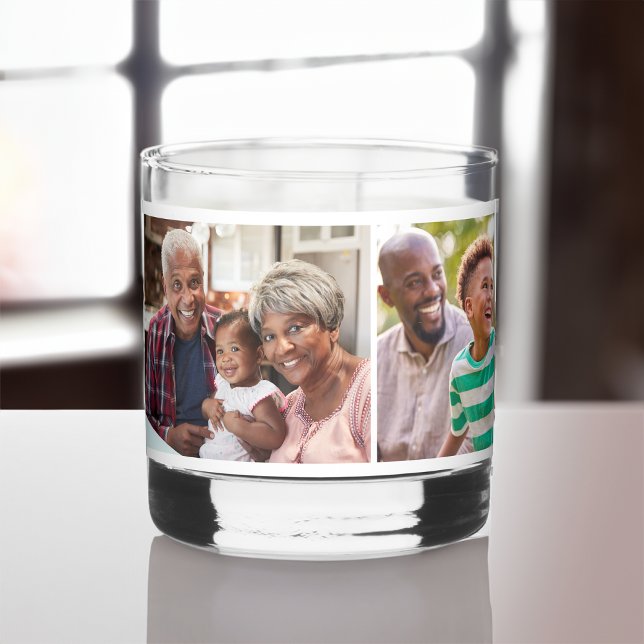 Opa 5 FotoCollage Whiskyglas (Von Creator hochgeladen)