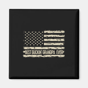 Opa am Besten gegen die Flagge der USA Magnet