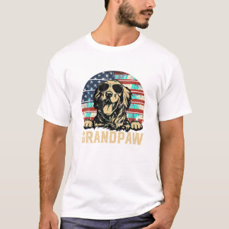 Opa amerikanische Flagge T-Shirt