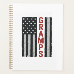Opa Amerikanische Flagge Vintage Patriotischer Vek Planer