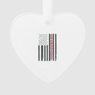 Opa Amerikanische Flagge Vintage Patriotisches Des Ornament