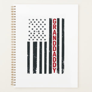 Opa Amerikanische Flagge Vintage Patriotisches Des Planer