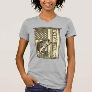 Opa Angelhirt Vintage Bass Angler Shirt Design