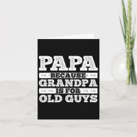 Opa Art for Men Großvater Papa Paradies Vater
