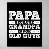 Opa Art for Men Großvater Papa Paradies Vater