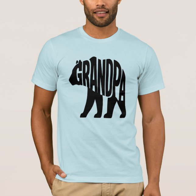 Opa Bär  T-Shirt (Vorderseite)