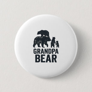 Opa Bär Vintage Gravur Familie Bär Shirt D Button