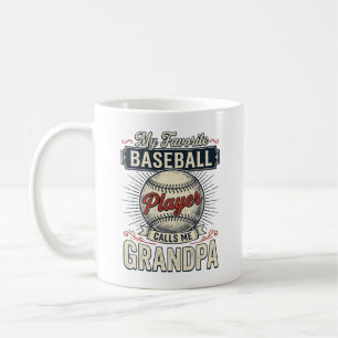 Opa Baseball Vintage Gravur Shirt Design_1 Kaffeetasse