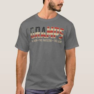 Opa Beschützer Held Legende USA-Flagge Opa Vater T-Shirt