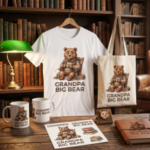 Opa Big Bear Trending Design Tri-Blend Shirt
