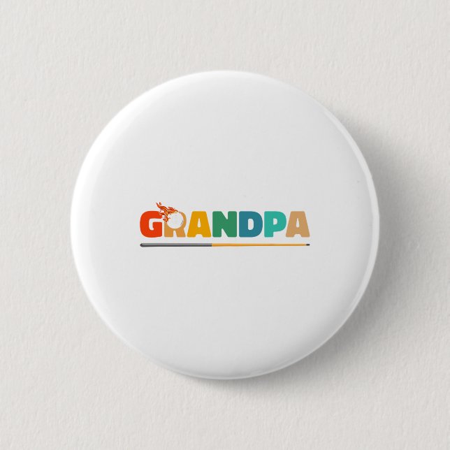 Opa Billiard Pool Cue 8-ll Billard - Billard - Bil Button (Vorderseite)