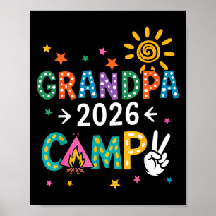 Opa-Camp 2026 Familienurlaub Sommer-Camping Poster