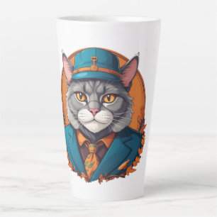 Opa Cat Latte Tasse