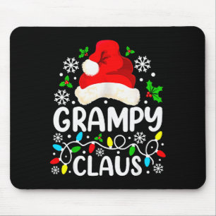 Opa Claus Lustige Weihnachten Familie Matching  Mousepad