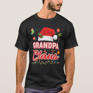 Opa Claus Matching Familie Weihnachten Weihnachten T-Shirt