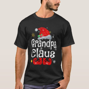 Opa Claus Shirt Weihnachten Pajama Familie Matchi