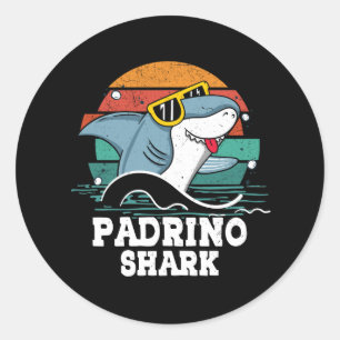 Opa Daddy Padrino Hai Spanish Pate Spanish Godfath Runder Aufkleber