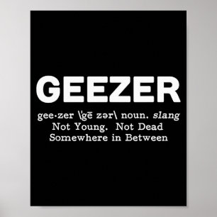 Opa Definition - Lustiges Alter  Poster