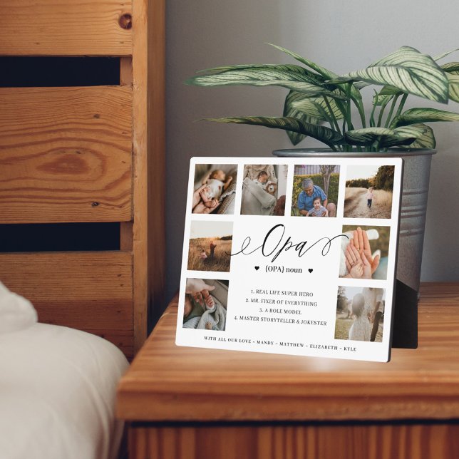 OPA Definition Script Foto Collage Keepake Fotoplatte (Von Creator hochgeladen)