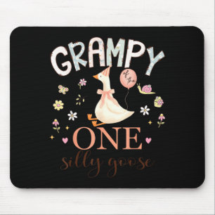 Opa der einen dummen Gans zum 1. Geburtstag Mädche Mousepad