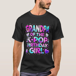 Opa der K-Pop-Birthday-Girls Koreanische Musik T-Shirt