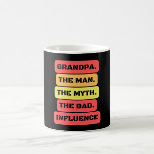 Opa der Mann, der Mythos der schlechte Einfluss Kaffeetasse
