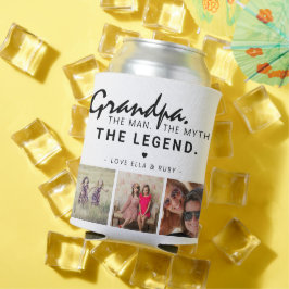 Opa. Der Mann. Der Mythos Die Legende. 3 FOTO Dosenkühler