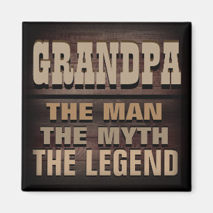 Opa, der Mann, der Mythos, die Legende Magnet