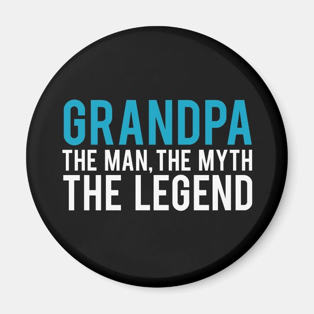 Opa, der Mann, der Mythos, die Legende Magnet (Vorne)