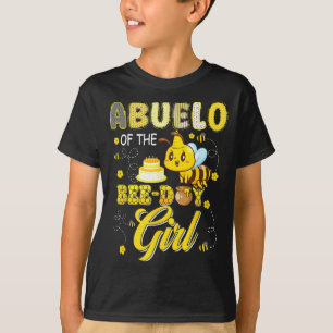 Opa des Geburtstagmädchens lustiger Bienen-Geburts T-Shirt