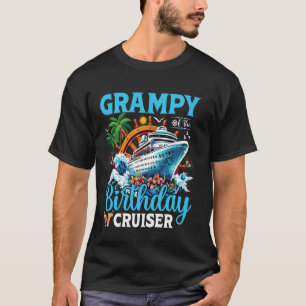 Opa des Geburtstags-Kreuzfahrtschiffes Geburtstags T-Shirt