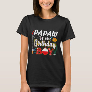 Opa des Geburtstagsjungen Anglerfamilie passend T-Shirt