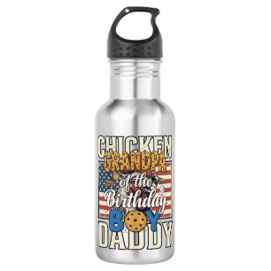 Opa des Geburtstagsjungen-Keks-Milch-Shirt Desi Edelstahlflasche