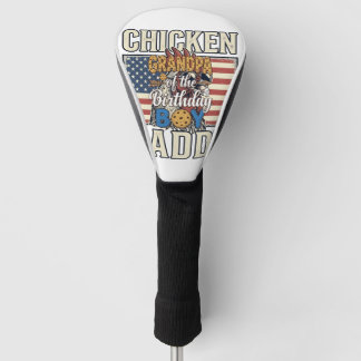 Opa des Geburtstagsjungen-Keks-Milch-Shirt Desi Golf Headcover