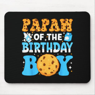 Opa des Geburtstagsjungen Milch Und Kekse 1. Gebur Mousepad
