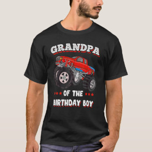 Opa des Geburtstagsjungen Vatermonsters T T-Shirt