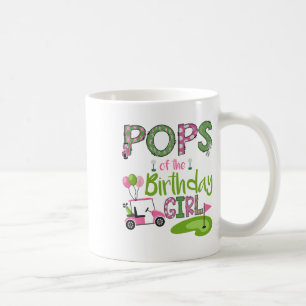 Opa des Geburtstagsmädchens Hole In One Golf Liebh Kaffeetasse
