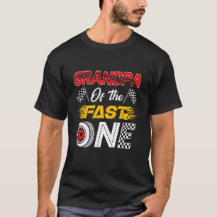 Opa des schnellen Kleinen 1. Geburtstagsrennwagen T-Shirt