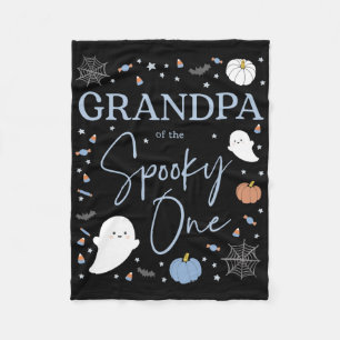 Opa des spooky One First Birthday Boy 1st H Fleecedecke