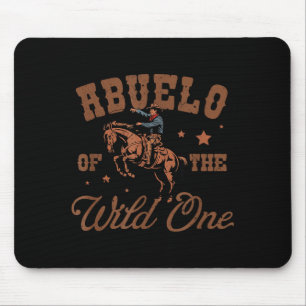 Opa des Wilden Cowboy-Western-Rodeo-Partys Mousepad