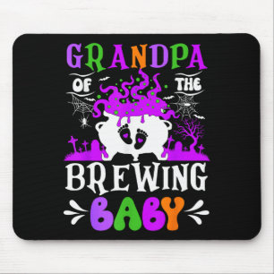 Opa des zu brauenden Babys Opa zu Halloween Mousepad