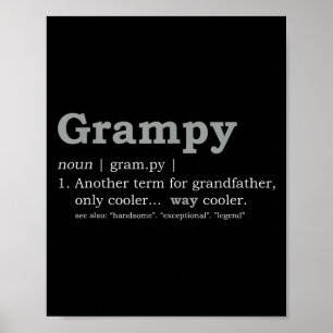 Opa-Design_ Lustige Definition Poster
