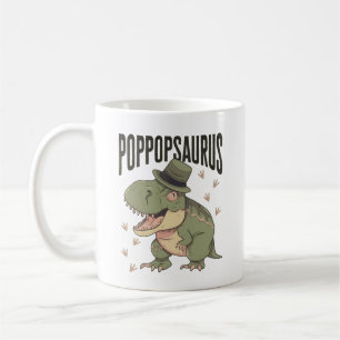 Opa Dinosaur Vater-Tag Poppopsaurus Kaffeetasse