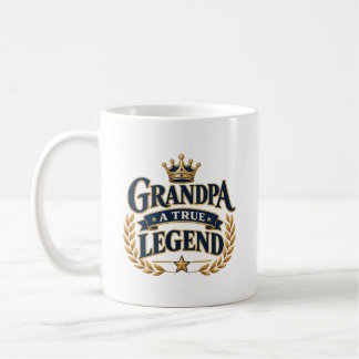 Opa Eine Wahre Legende Elegant Gold Kaffeetasse