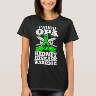Opa einer Nierenerkrankung Warrior Awareness Opa T-Shirt