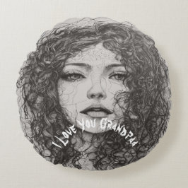 Opa Einzigartiger Luxus Lebende Rundkissen Rundes Kissen