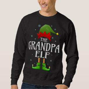 Opa Elf Xmas Matching Family Group Weihnachten G Sweatshirt
