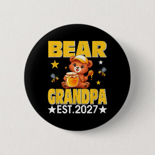 Opa Est 2027 Florale Fliege Muttertagsbär Button
